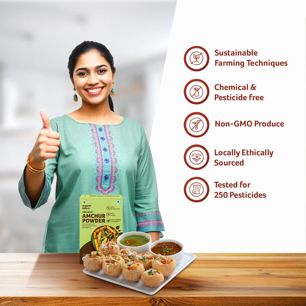 Organic Amchur (Dry Mango) Powder