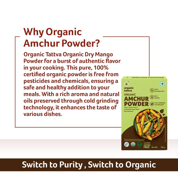 Organic Amchur (Dry Mango) Powder