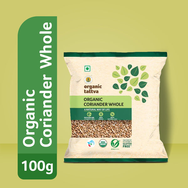 Organic Coriander Whole