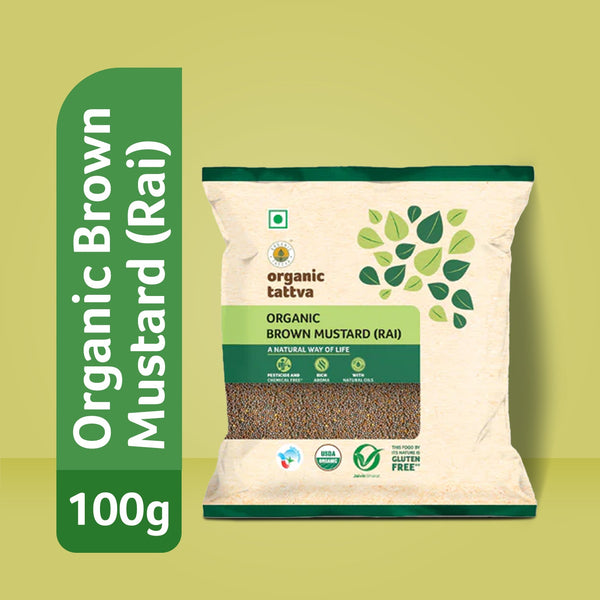 Organic Brown Mustard (Rai)
