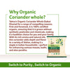 Organic Coriander Whole