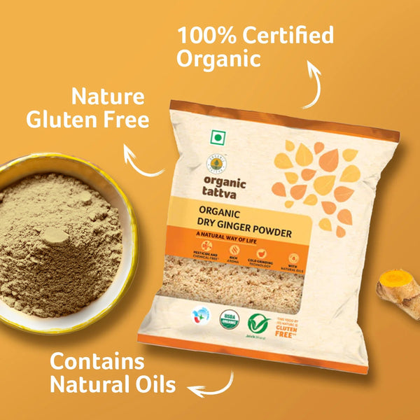 Organic Dry Ginger Powder