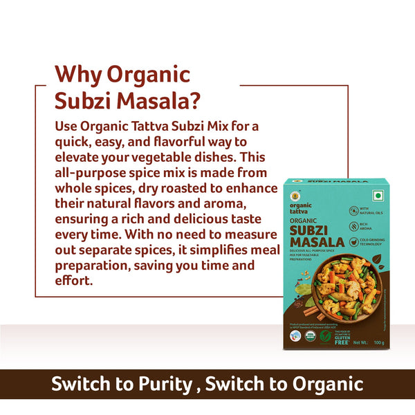 Organic Subzi Masala